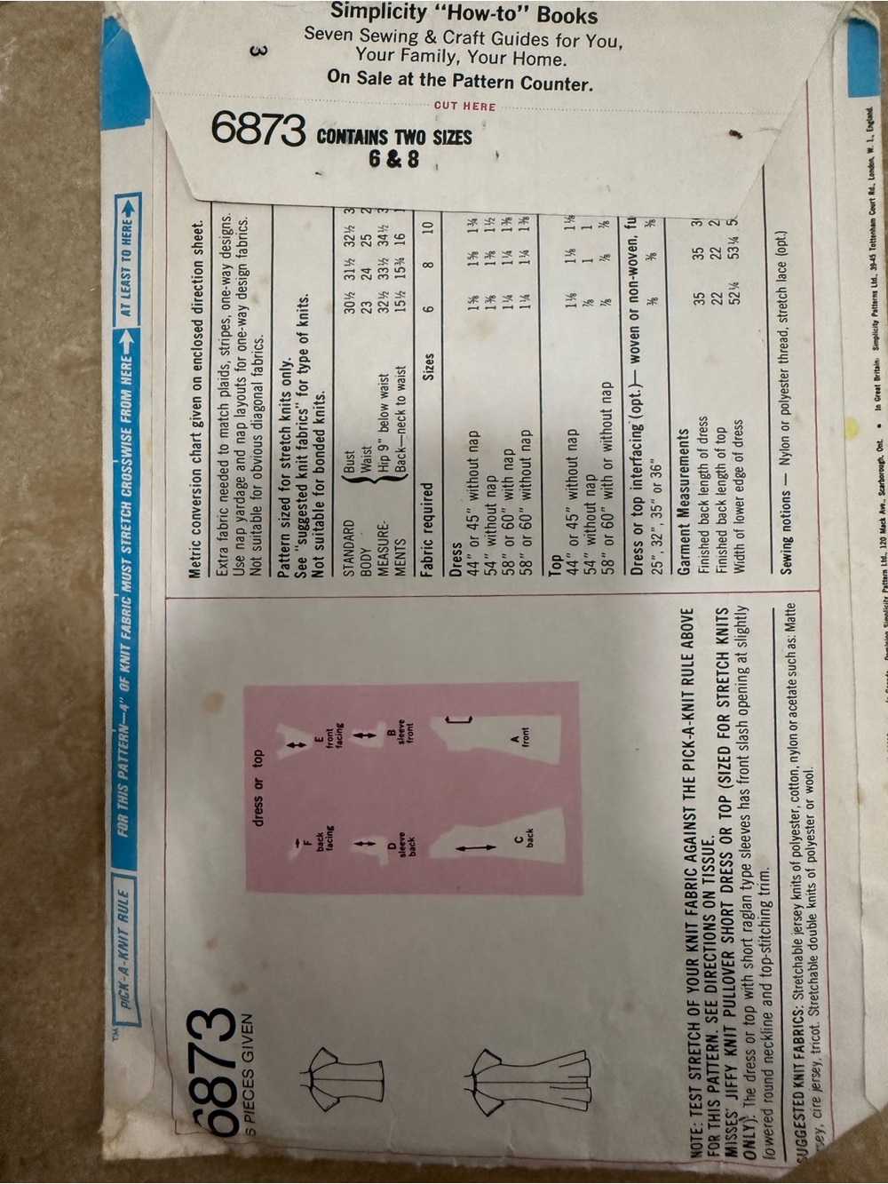 Simplicity Dress Sewing Pattern - Picture 2 of 6